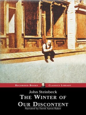 The Winter of Our Discontent - Audiobook